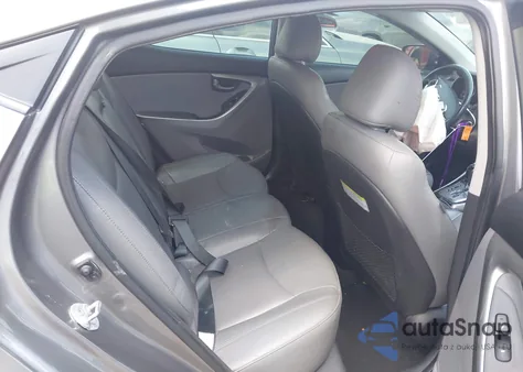 2013 Hyundai Elantra Limited from USA, damaged, VIN 5NPDH4AEXDH203224